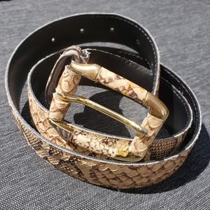 Gorgeous Leather Belt - Made in Paris